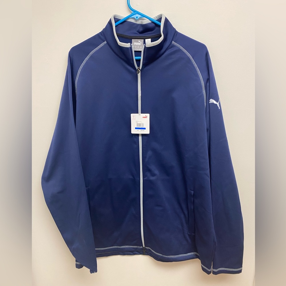 XL Puma pea coat member full zip fleece